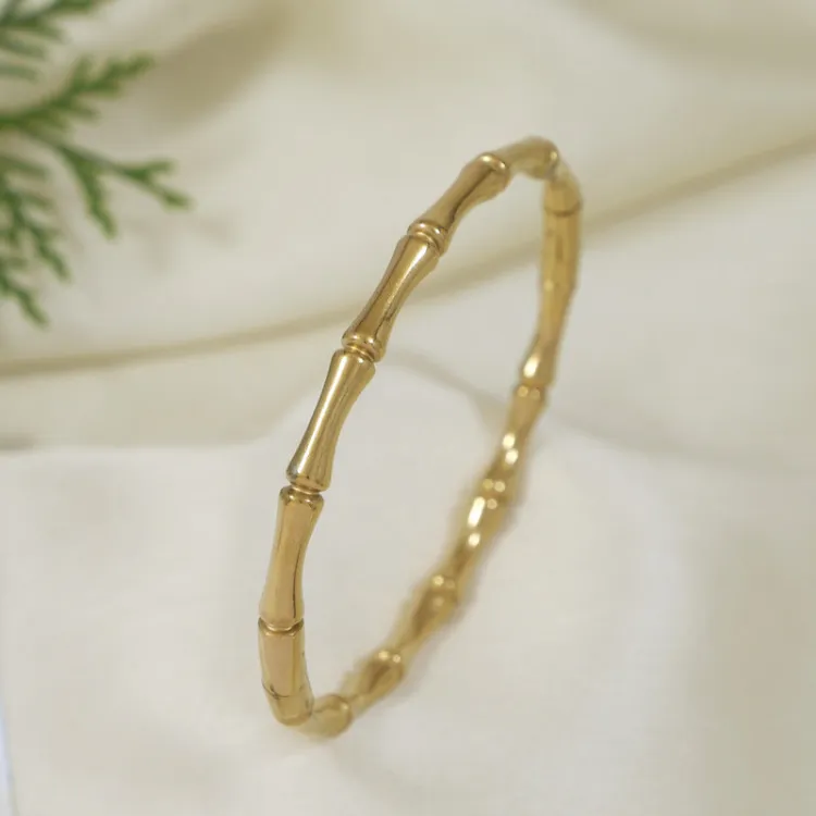 Stainless steel Bamboo bracelet - Buy in Vellore